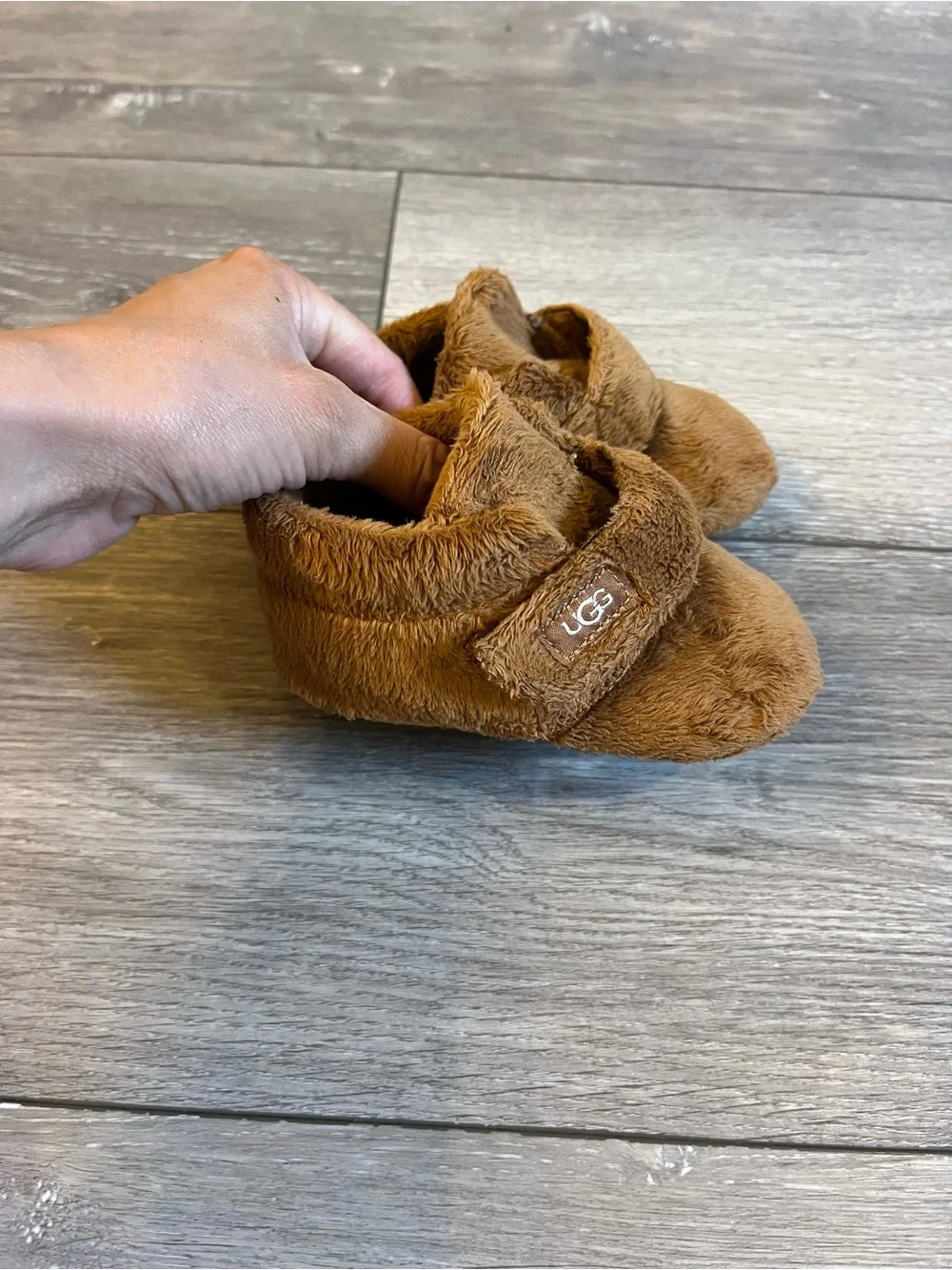 UGG Baby Kids' Bixbee Bootie Size 4/5 (12-24 months) Chestnut